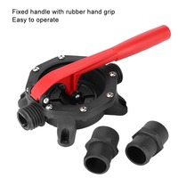 [États-Unis en stock] pompe à main à diaphragme avec poignée en plastique petite pompe de type poussoir à manivelle pour fournitures marines d'aspiration