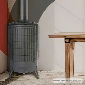 Stufa a legna L4 Uscita fumi Ø/ 120 mm. - Product Image 2