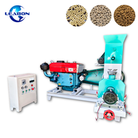 Machine extrudeuse de granulés pour aliments flottants pour poissons CE, fabricant d'aliments pour poissons, machine à fabriquer des aliments flottants pour poissons