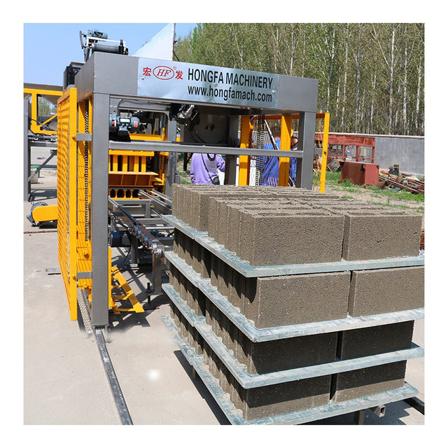 QT6-15 Concrete Block Machine Hollow Block Making Machine Automatic Cement Brick Making Machinery