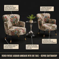Canapé simple rétro américain du milieu du siècle, fauteuil d'appoint en tissu pour salon, balcon, chambre à coucher, maison d'hôtes