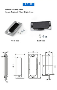 มือจับดึง Haitan LS122 ทำจากวัสดุสังกะสีและอะลูมิเนียม - Product Image 5