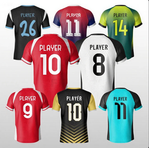 Seragam Sepak Bola Musim 25/26 OEM, Jersey Maillot De Foot, Kaos Camisas Camisetas De Futbol, Set Pakaian Olahraga Model Terbaru - Product Image 3
