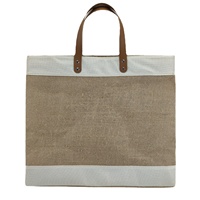 Fabricant professionnel de sacs fourre-tout en lin en stock, sacs cadeaux, sacs de shopping, sacs à main au design patchwork
