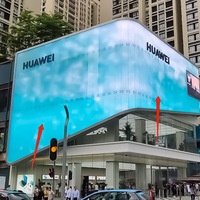 Mur vidéo micro LED haute luminosité 43 55 pouces, affichage numérique 1080P, écran publicitaire Android OS pour extérieur