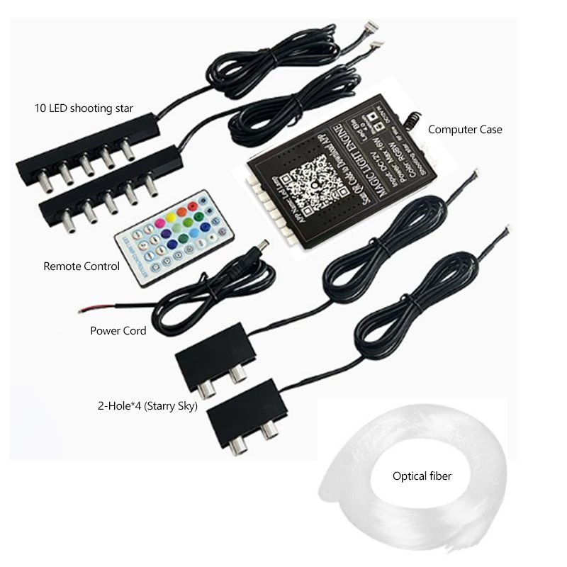 4 + 10 (600 étoiles + 200 étoiles filantes)