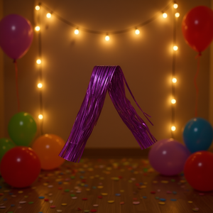 Tende in Plastica Dorate Rettangolari per Decorazioni Murali per Feste di Compleanno DS 003 - Product Image 2