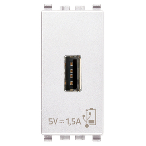 <b>USB</b> Power Supply Unit 5V 1.5A White <b>Wall</b> Charger - Product Image 1