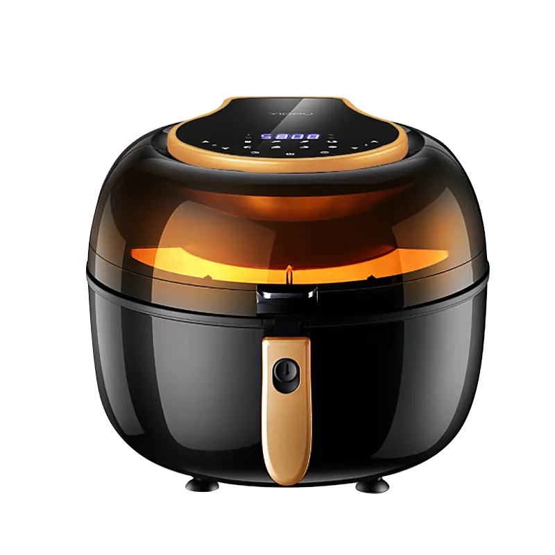 Хит продаж, кухонная посуда на заказ, безмасляная домашняя большая емкость 8 л, цифровой умный электрический тостер, духовка, умная фритюрница
