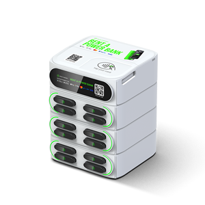 Máquinas expendedoras apilables de 12 ranuras, máquina expendedora de Banco de energía integrada con estación de carga de teléfono Pos, Powerbank para compartir - Product Image 4