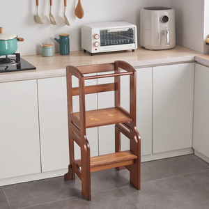 Height Adjustable Children <strong>Stool</strong> Kids Learning <strong>Stool</strong> Kids <strong>Kitchen</strong> <strong>Step</strong> <strong>Stool</strong> Children <strong>Step</strong> <strong>Stool</strong> for <strong>Kitchen</strong> - Product Image 2