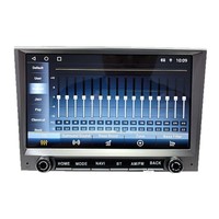 Radio de Navegación Android CARUPEZ para Cayman/Boxster/911 2005-2012, Pantalla Dividida, USB, CarPlay, GPS, Amplificador DSP, Pantalla Táctil, Plug&Play