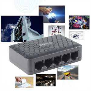 Mini-commutateur Ethernet de sécurité 5 ports 10/100M en plastique - Product Image 4