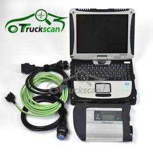 Multiplexor MB STAR C4 SD Connect Xentry Das Wis Epc PK C5 C6 Herramienta de Diagnóstico para Autos y Camiones Benz con Toughbook CF52 - Product Image 1