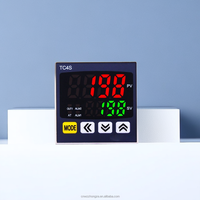 Controlador de Temperatura PID de Autoajuste FCGK TCN4S TCN4M TCN4H TCN4L de 48*48 mm, Precisión del 0.5%, Salida SSR+Relé, Temperatura OEM Personalizable