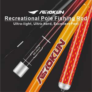 <span class=keywords><strong>Carassius</strong></span> Auratus Pole 37 Action Caña de pescar Fibra de carbono Poste de mano Ultra-Ligero Ultra-Duro Caña de pescar resistente - Product Image 2