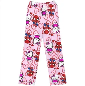 <strong>Wholesale</strong> Women's Christmas Kawaii <strong>Anime</strong> Cartoon Pajamas Casual Home Shirts Comfortable and Breathable Hot Selling Latest Design - Product Image 4