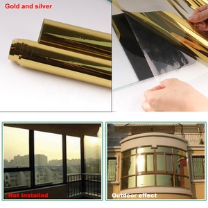 <span class=keywords><strong>Film</strong></span> pour fenêtre One Way Daytime Privacy Heat Control <span class=keywords><strong>Anti</strong></span> Uv Non-adhesive Reflective Mirror House Window Tint For Home And Office - Product Image 5