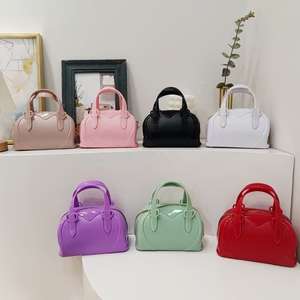 Sac à main portable mini en PVC, couleurs bonbon, collection 2026, best-seller - Product Image 1