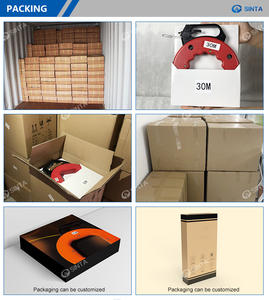 15M 30M Tele Comunicación Cable de acero Extractor de alambre Carrete de cinta de pescado eléctrico - Product Image 6