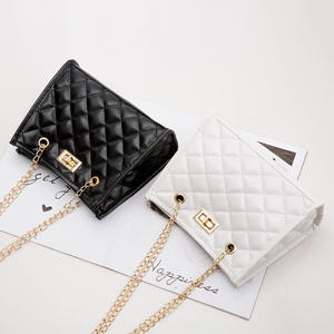 2024 Designer Custom PU Purses <strong>Handbags</strong> Portable Small Square Chain Strap Messenger Tote Bag For Women - Product Image 5