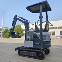 Mini-excavatrice de 1,4 tonne avec auvent et ripper Kubota