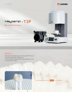 Buen horno <span class=keywords><strong>de</strong></span> <span class=keywords><strong>porcelana</strong></span> <span class=keywords><strong>de</strong></span> laboratorio dental para hacer mejores dentaduras 1200 ℃ Max T3P <span class=keywords><strong>de</strong></span> China Lodden - Product Image 4