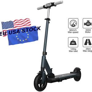 Chinese E Scooter Manufacturers 350W 36V High Speed 100kmh Folding Dual Motor Electric Scooter Adult