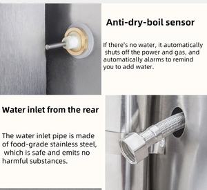 Yunqingtech Four à vapeur électrique en acier inoxydable 304, robot culinaire pour la cuisson à la vapeur du pain, du riz, des nouilles, des compresses froides - Product Image 5