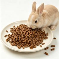 Aliment de base pour lapins à base d'herbe de Timothy, nourriture pour lapins, nourriture et friandises pour cochons d'Inde, granulés pour lapins avec carottes ajoutées, personnalisable