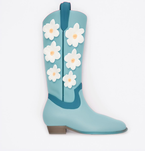 Bottes hautes en cuir véritable pour filles TPY0 – Doublure hiver, fermeture éclair, mode été-automne, pour l'école et les enfants – Grande vente - Product Image 4