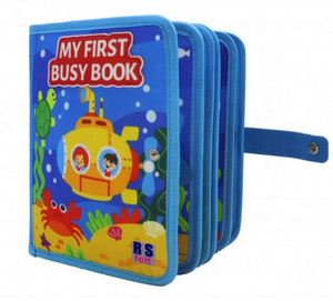Libro Sensorial de Fieltro del Mundo Marino Montessori 2026, Nuevo Diseño, para Niños Pequeños, Educación Temprana - Product Image 1