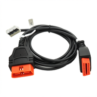 Adaptateur OBD2 pour Benz 38 broches 16 broches Câble de diagnostic 12V pour Sprinter pour camion moto Lecteur de codes 1 an