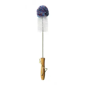 Household Cleaning Wood and steel Water Bottle Cleaning Brush