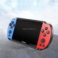 X7 Plus 5.0 pouces lecteur de jeu Portable ordinateur de poche 8 Go vidéo lecteur de jeu à main Console de jeu à main