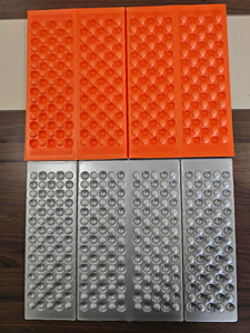 Coussin <span class=keywords><strong>de</strong></span> siège 2CM en mousse IXPE à cellules fermées, imperméable, en aluminium, pour stade, randonnée, camping, extérieur - Product Image 3