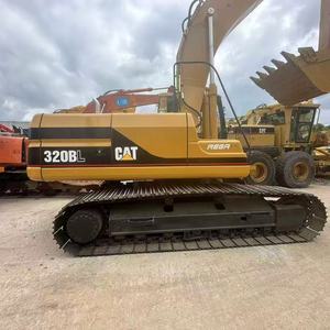 Excavatrice Caterpillar 320BL d'occasion en bon état, d'origine japonaise, CAT320BL, excavatrice hydraulique sur chenilles, faible nombre d'heures de travail, à vendre - Product Image 4