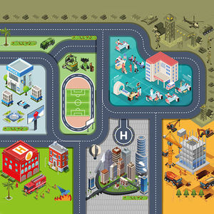 Juego con Temática <span class=keywords><strong>Militar</strong></span>, Miniatura de Metal a Escala 1:64, Juguetes Pequeños, <span class=keywords><strong>Mochila</strong></span> Plegable, Modelo de Coche de Aleación Fundida a Presión - Product Image 6