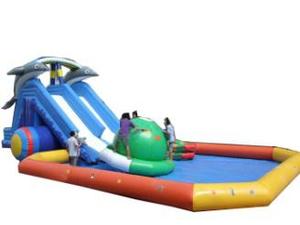 Inflatable PVC <b>Pool</b> <b>Slide</b> for All Ages-Commercial Use 800kg Capacity 12-Person - Product Image 4