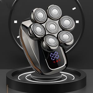 Rasoir électrique rechargeable pour rasage d'hommes chauve <span class=keywords><strong>auto</strong></span> et rasage tondeuse à cheveux rasoir pour hommes rasoirs et tondeuses hommes - Product Image 3