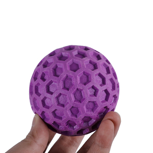 Giocattolo professionale per esterno palla da Tennis per cani eco-friendly in gomma giocattolo interattivo da masticare con funzione di cigolio - Product Image 6