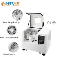 Machine de broyage de poudre de sol de laboratoire MITR, broyeur à billes planétaire, micro-broyeur de poudre de laboratoire
