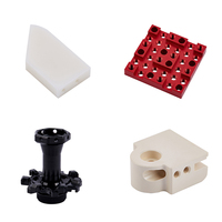 Service d'usinage de fraisage cnc en plastique personnalisé pom peek pp abs nylon pa66 précision cnc tournage cnc usinage pièces en plastique