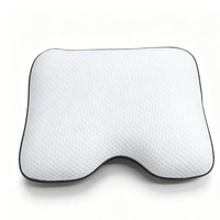 Oreiller de lit moelleux respirant en mousse à mémoire de forme, rafraîchissant en bambou, taille personnalisable