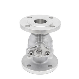Válvula de Bola con Brida de Acero Inoxidable Q41F-16P, Resistente a Ácidos y Álcalis, de Alta Temperatura, Válvula de Bola Flotante de Servicio Ligero - Product Image 1