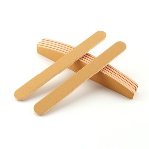 <span class=keywords><strong>Lime</strong></span> <span class=keywords><strong>a</strong></span> Ongles 100/180 Grit Gold Limes à ongles Forme droite Taille 7 "Bord rond Double face Bord rond 180/240 Grit <span class=keywords><strong>Lime</strong></span> à ongles - Product Image 5