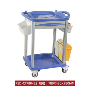 รถเข็นยา PsD Ct780 B2 ขนาด 780x480x980 มม. สำหรับใช้ในโรงพยาบาล - Product Image 1