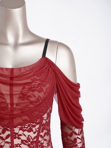 Vestidos de baile latino para mujer, body para tango, salsa, baile de salón, competiciones, trajes de danza moderna, mayoristas, traje de danza lírica - Product Image 3