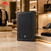 Haut-parleur passif professionnel JSL Premium DX-15 de 15 pouces, haute fidélité, système de sonorisation de scène 500W à prix compétitif