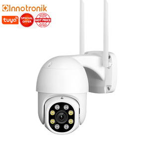 Innotronik Người Ngoài Trời Tự Động Theo Dõi Người Xoay <span class=keywords><strong>Camera</strong></span> Theo Dõi WiFi <span class=keywords><strong>IP</strong></span> <span class=keywords><strong>Camera</strong></span> Với Âm Thanh Nói Chuyện Thẻ TF - Product Image 1